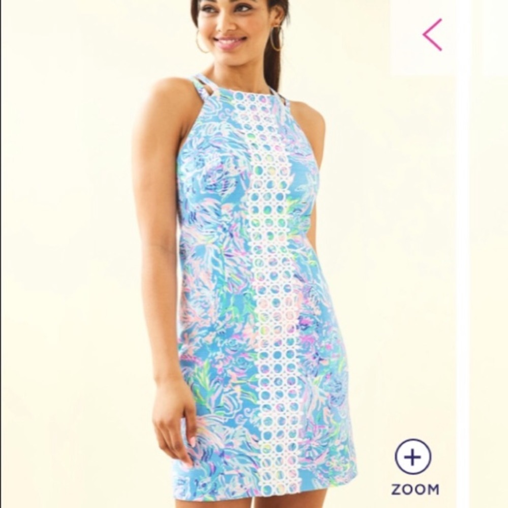 Brand New Lilly Pulitzer Pearl Stretch Shift Dress